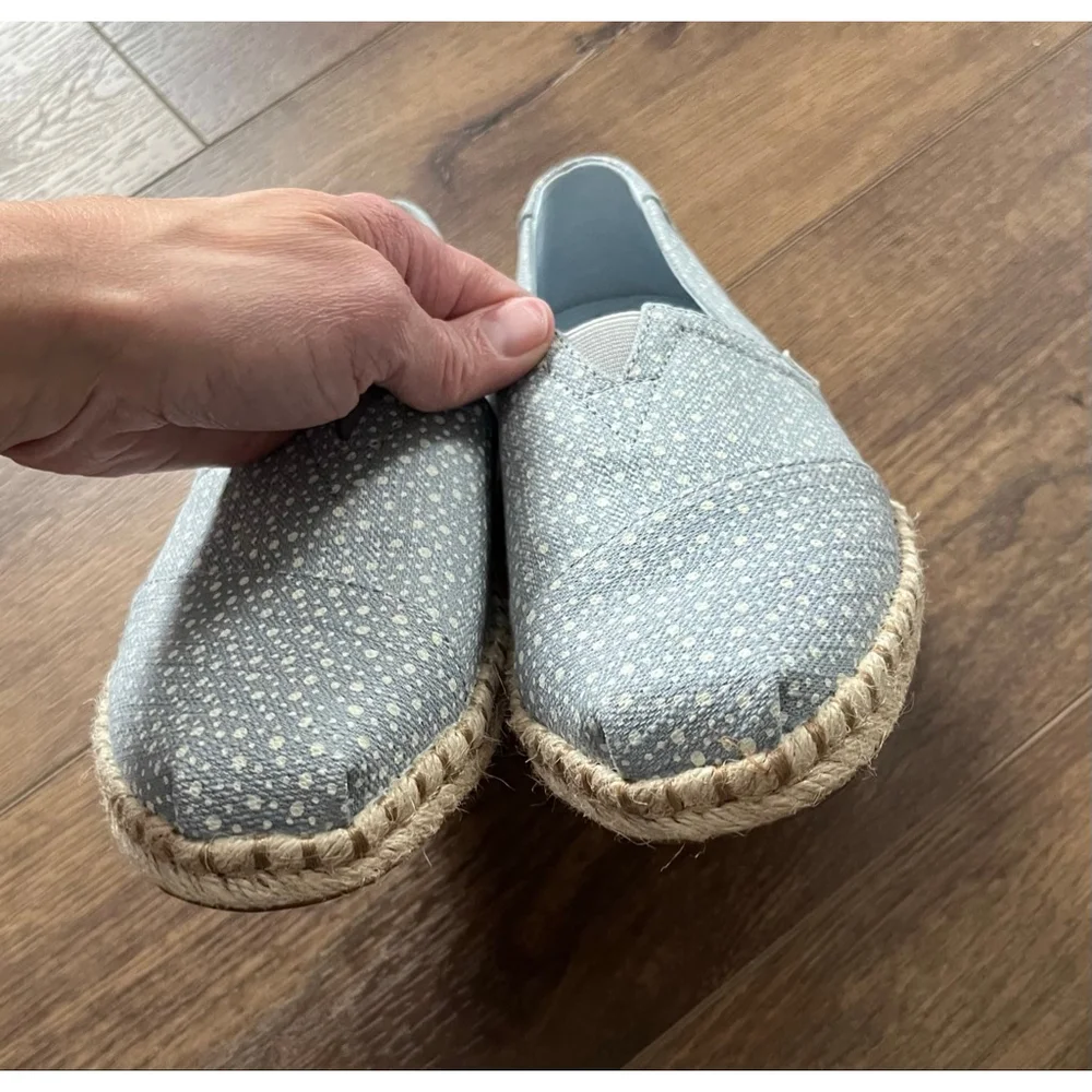 Toms NWOT Alpargata rope espadrille shoes 7.5